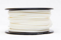 Vlákno pre 3D tlačiarní z polylaktidut,  3.0 mm,  0.25 kg,  Bielá - PLA30WH25